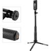 Universal Camera Extension Rod 360 Degree Rotation Locking Nonslip Handle Grip for Action Cameras Smartphones Mount