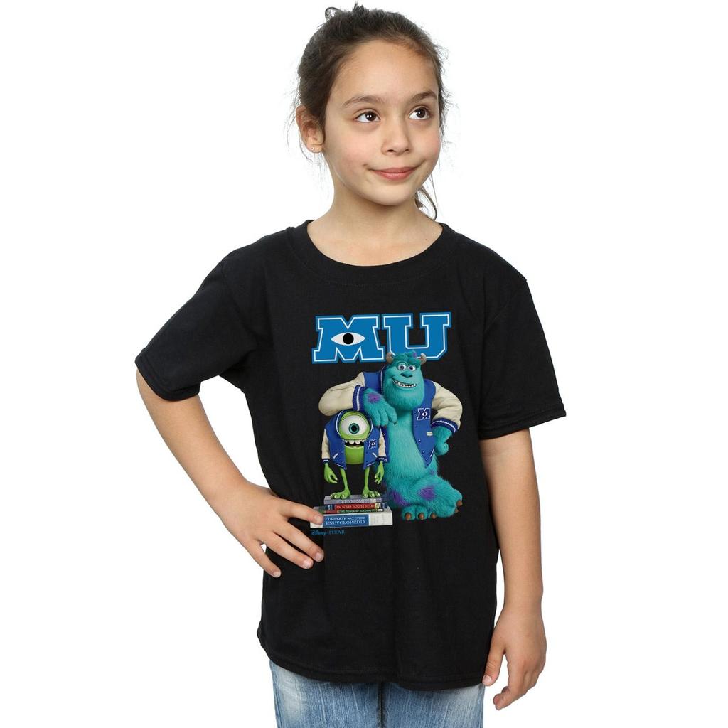 Disney Girls Monsters University Poster Cotton T-Shirt