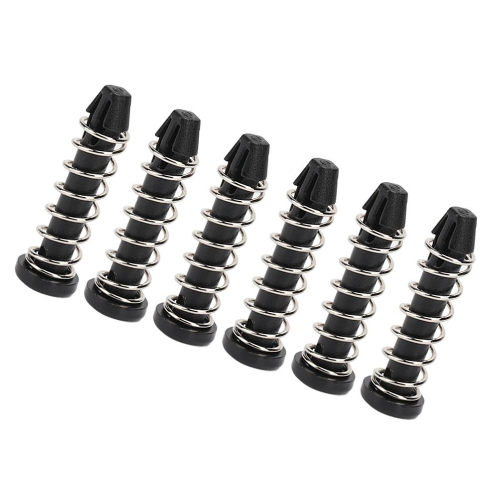 100Pcs Plastic Cooler Mount Clip Round Head Heatsink Mounting Pin Electronic Components