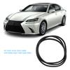 Sunroof Weatherstrip Sunroof Sealing Strip Rubber Black Leakproof Flexible 63251‑30100 for GS350 GS450h ES350 ES300 6325130090