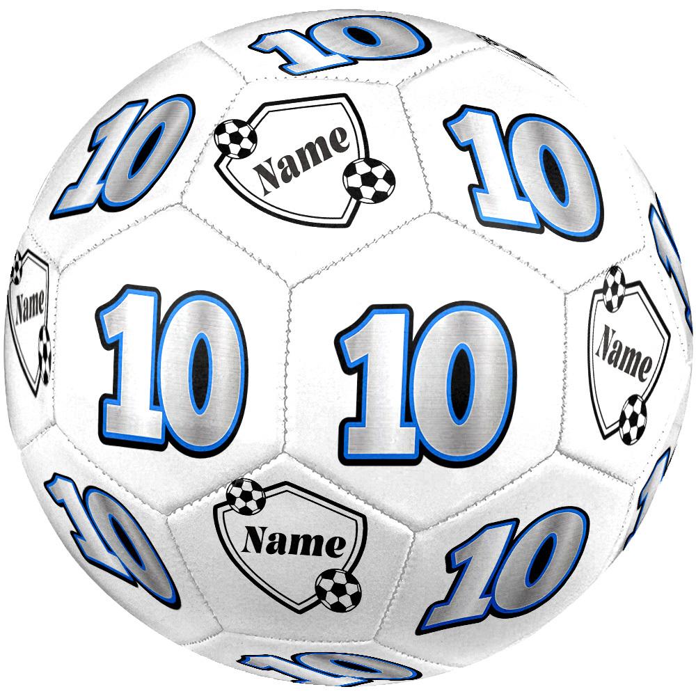 Number Seven Icon Customizable Name Size 5 Soccer Ball Indooroutdoor Universal Football Perfect For Customized S Perfect Gift For Sports Enthusiasts