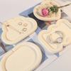 Craft Supply Silicone Silicone Molds Heart Shape White Storage Tray Silicone Mold Flower Shape Coaster Mold Home Decoration