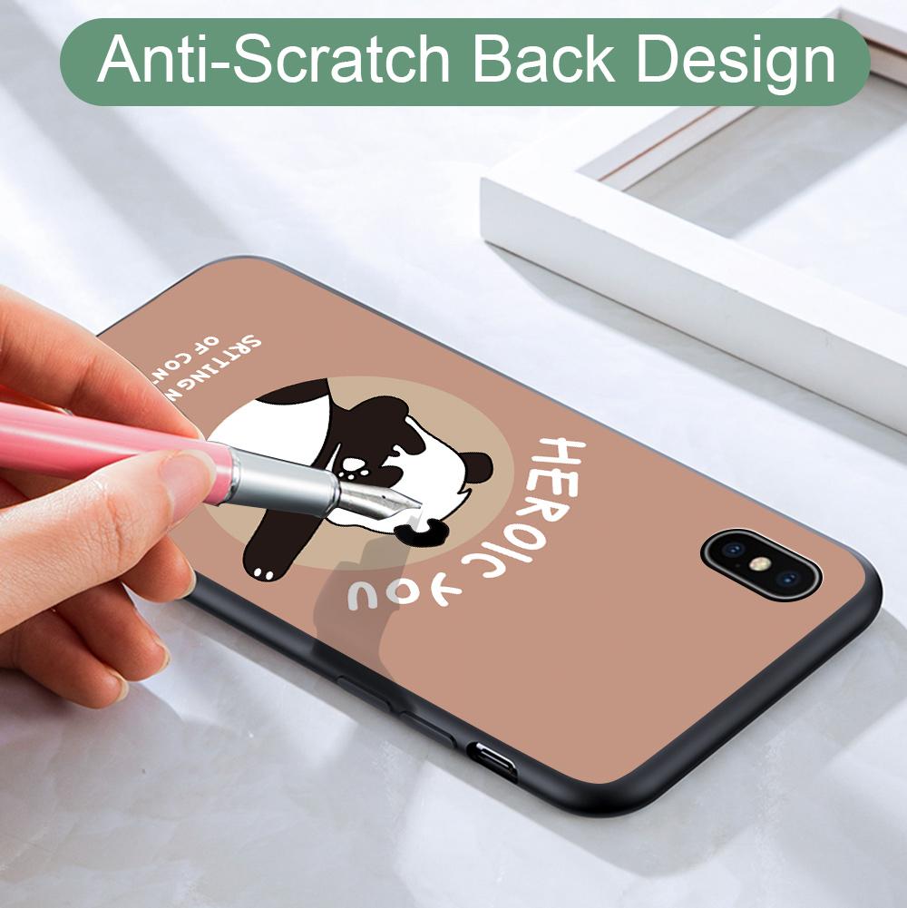 Shockproof Soft Case Fashion Cute Panda Casing Girls Boys Lovely Soft TPU Silicone Phone Case Cover for Samsung