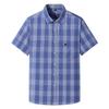 Neu Reine Baumwolle Männer Plaid Shirts Plus Größe Sommer Kurzarm Business Casual Tops mit Front Tasche