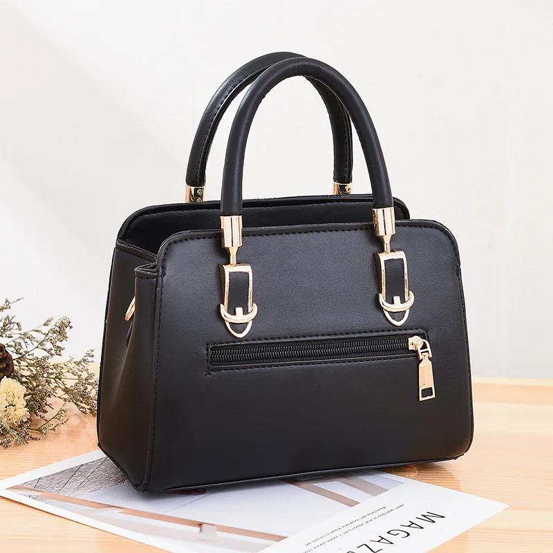 Trend Embroidery Thread Shoulder Bag Female Branded Trending Handbags Ste Pattern Pu Leather Crossbody Bags for Women