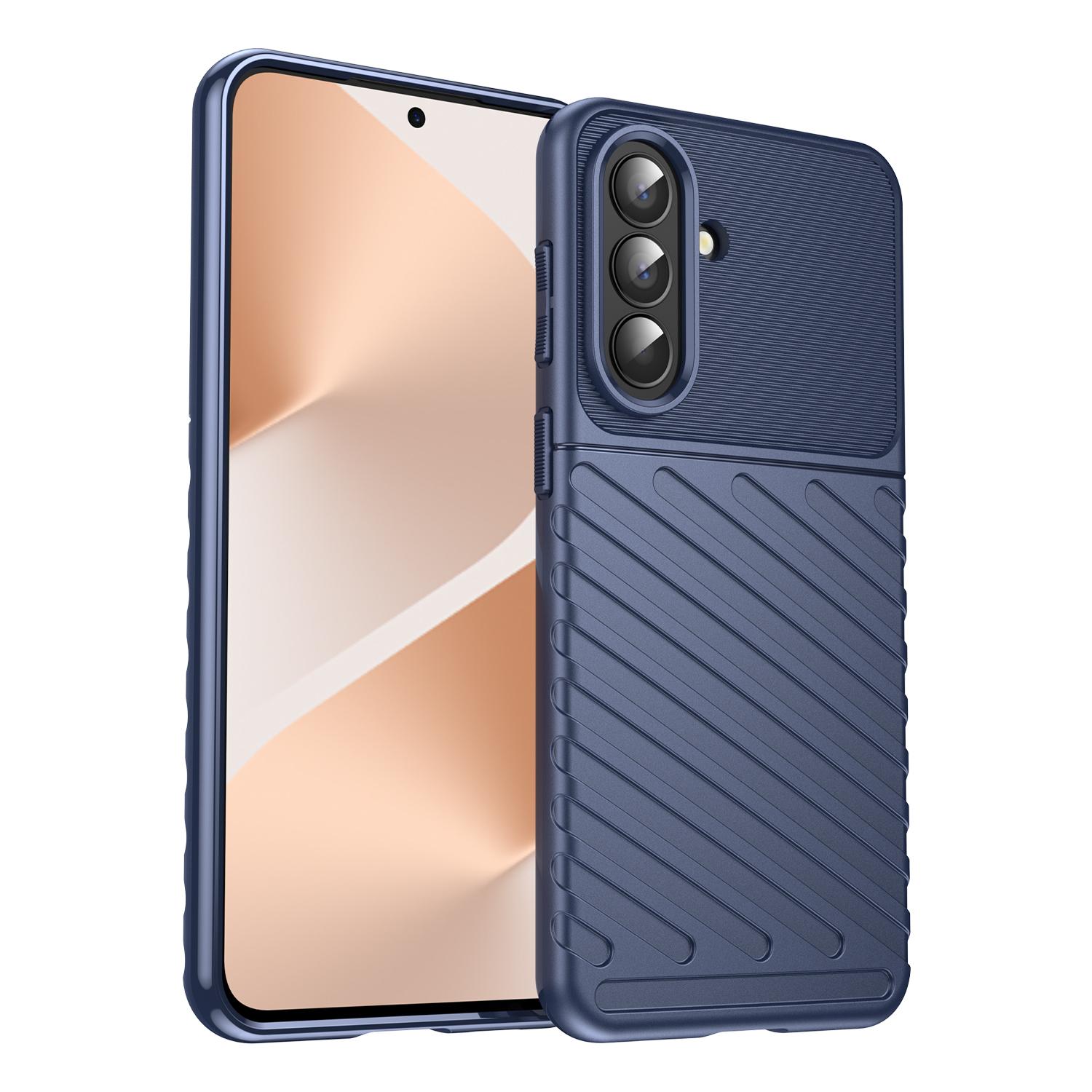 

For Samsung Galaxy A57 5G Case Twill Texture TPU Shockproof Protective Phone Cover