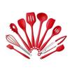 10-piece Color Boxed Silicone Kitchenware  Non-stick Cookware Set Kitchen Tools Baking Utensils Cooking Tools Set
