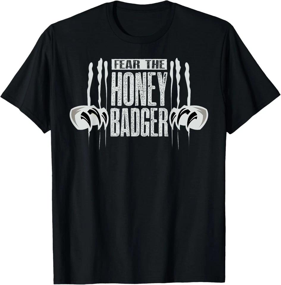 Cool Fear The Honey Badger - Great Gift Tee T-Shirt XL