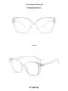 Women's Ultralight Square Cat-Eye Glasses 2502 – Anti-Blue Light, Myopia Ready, Stylish TR Frame