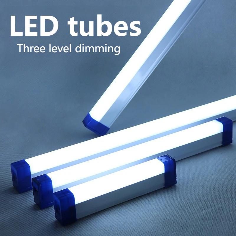 LED Rechargeable Lamp Portable Emergency Lights LED Tube Outdoor Lanterns Magnetic Light Flashlight Camping Lamp Camping Lamp