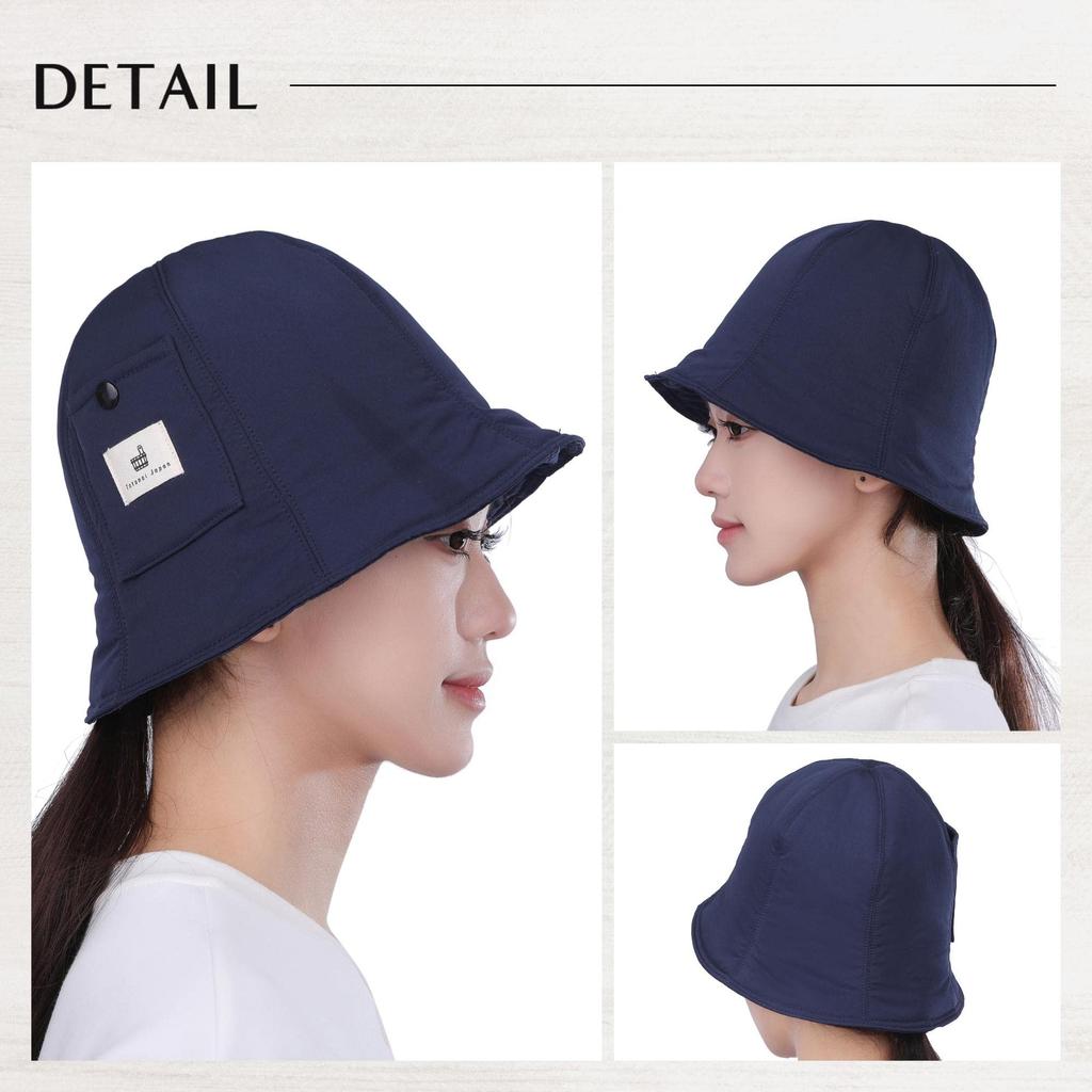Nylon Sauna für Sauna Waschbar [Totonoi Japan] Mütze, Anfänger, Herren & Damen, Waschbar, Thinsulate, (Weiß)