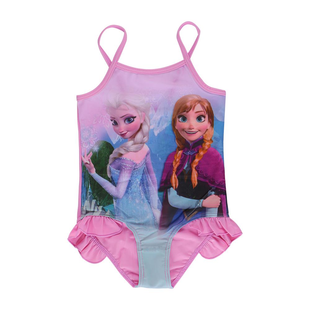 2020 New Frozen One-Piece Swimsuit for Girls