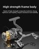 Manufacturer's New Anti-Explosion Long-Distance Casting Fishing Reel: Black, Gapless, Metal, Spinning