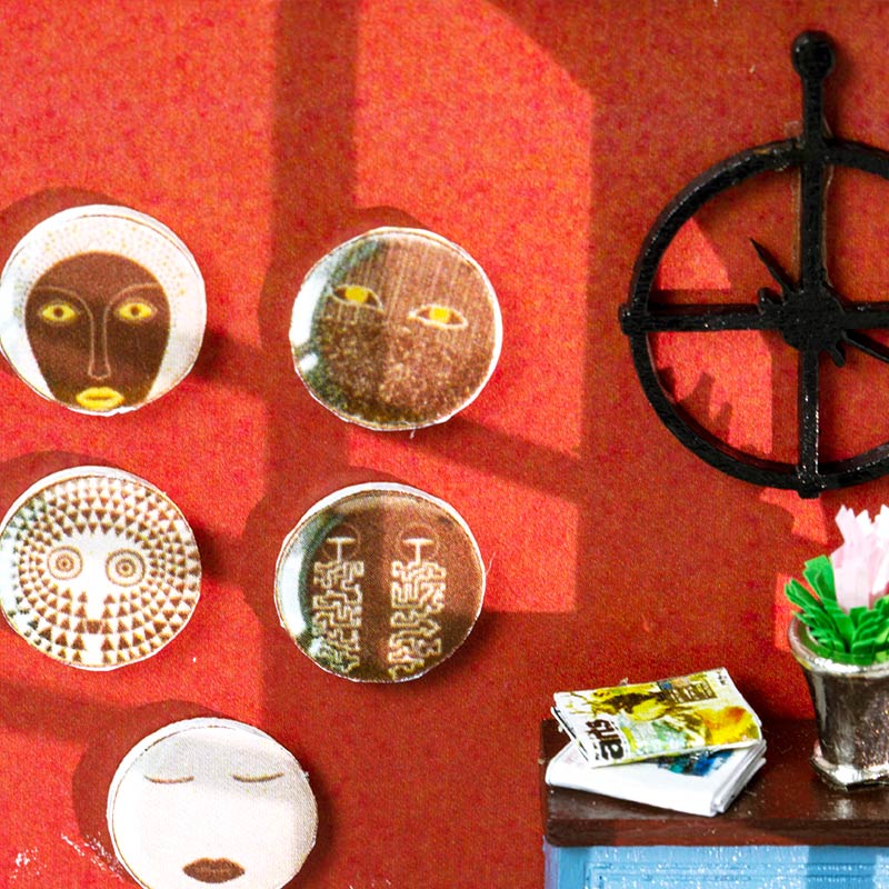 Miniature House - Frida' Salon