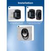 EV Charger Holder, Wall Mount Charging Cable Holder Organizer, Electric Car Charger Cord Holder for J1772 for European Standard