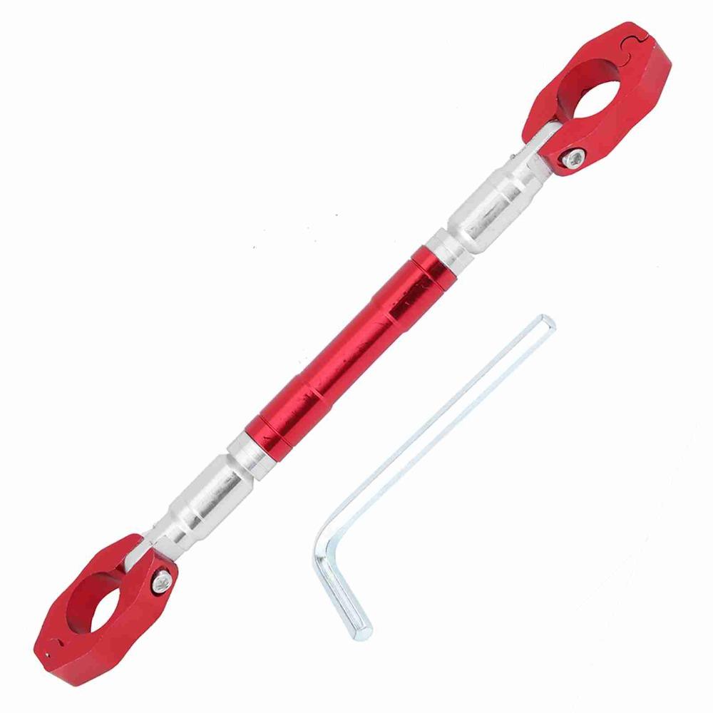 Durable Aluminium Alloy Handlebar Brace No Rusting Anti-Vibration Balance Bar Adjustable Strengthen Lever Bar Motorcycle