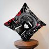 Comics Emily The Strange Cushion Cover Inches Farmhouse Decor Home Throw Pillow Covers for Couch Decorations