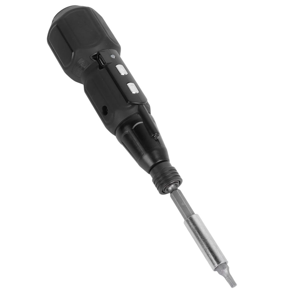 Cordless Electric Screwdriver with LED Light Alloy Steel 900mAh USB Charging Electric Manual 2 In 1