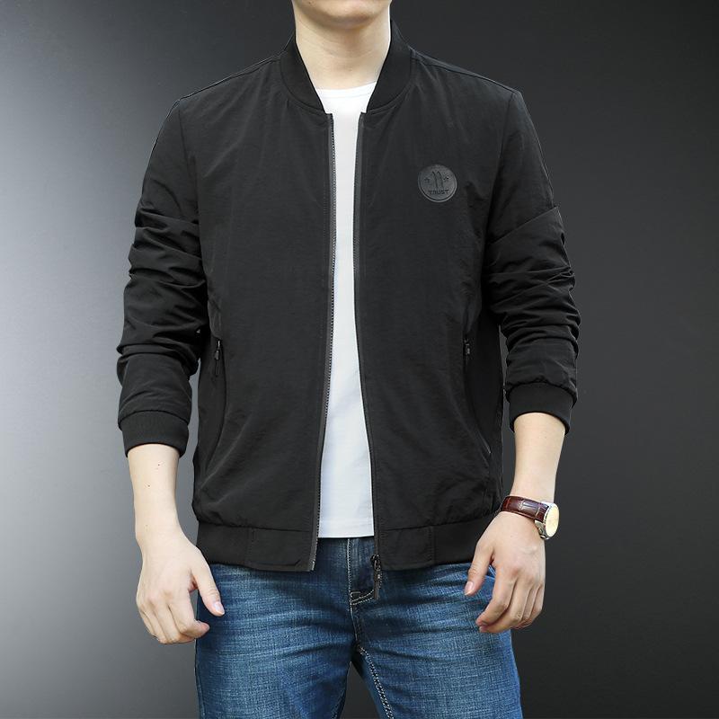 Spring And Autumn Korean Men's Jacket Outdoor Leisure Sports Baseball Collar Jacket
