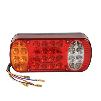 12-24V Trailer Truck Four In One Brake Tail Light Pickup Truck Car Rear Tail Light 32 Led Car Truck Tail Light Durable Taillight