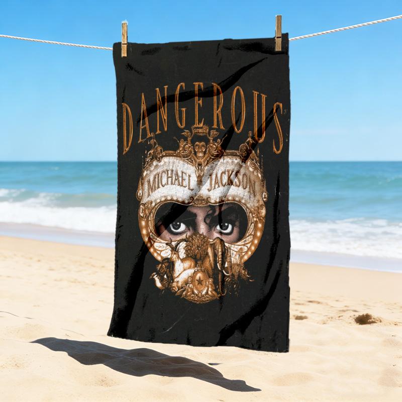 Star Performance Stylish Digital Printing Beach Towel Quickdrying Absorbent Blanket For Beach Pool Gym Travel