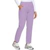 Pantaloni da Lavoro Unisex con Tasche - Pantaloni Uniforme Colorati per Operatori Sanitari