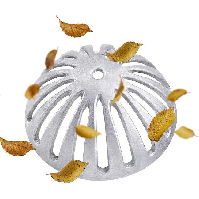 3 Pack Floor Sink Strainer Floor Drain Strainer Heavy Duty Aluminum Dome Sink Drain Strainer Floor Drain Cover for Kitchen, Bar, Outdoor Garden or 1