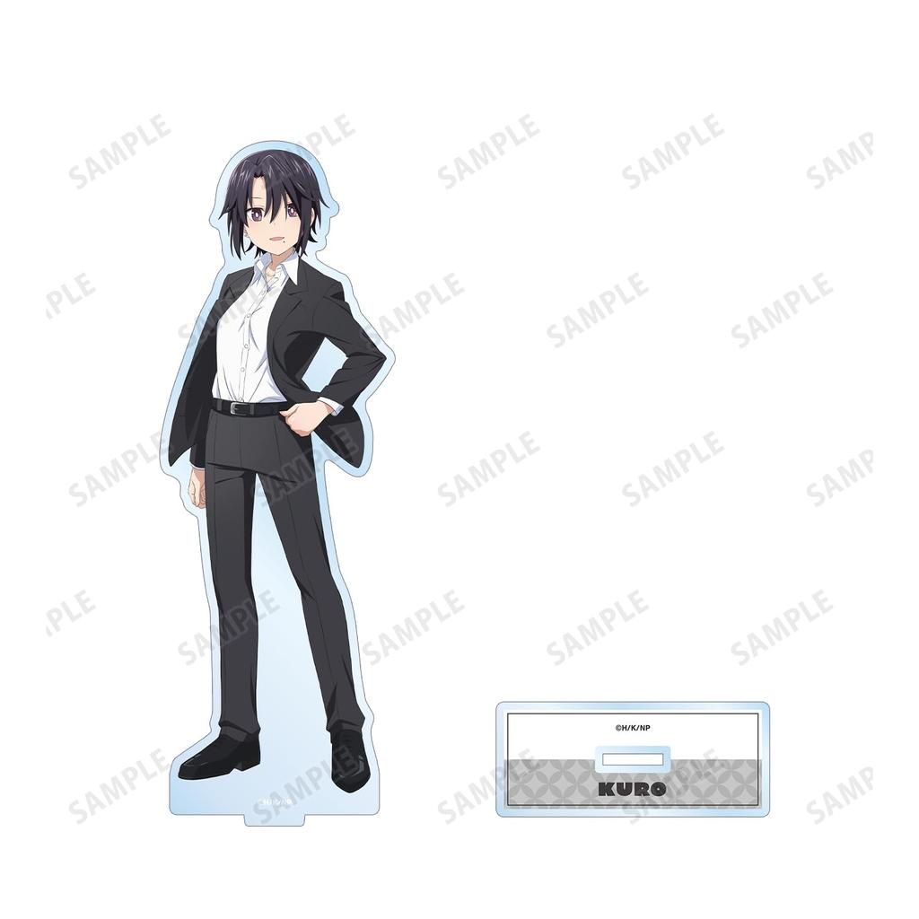 Anime and Black Big Acrylic Stand "Ninja Hitman's Two-Life"