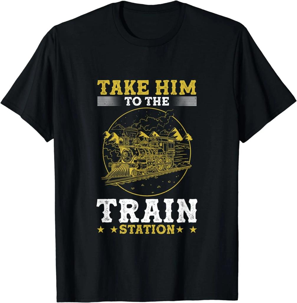Bring Ihn Zum Bahnhof - Modellbahn Eisenbahn Unisex T-Shirt