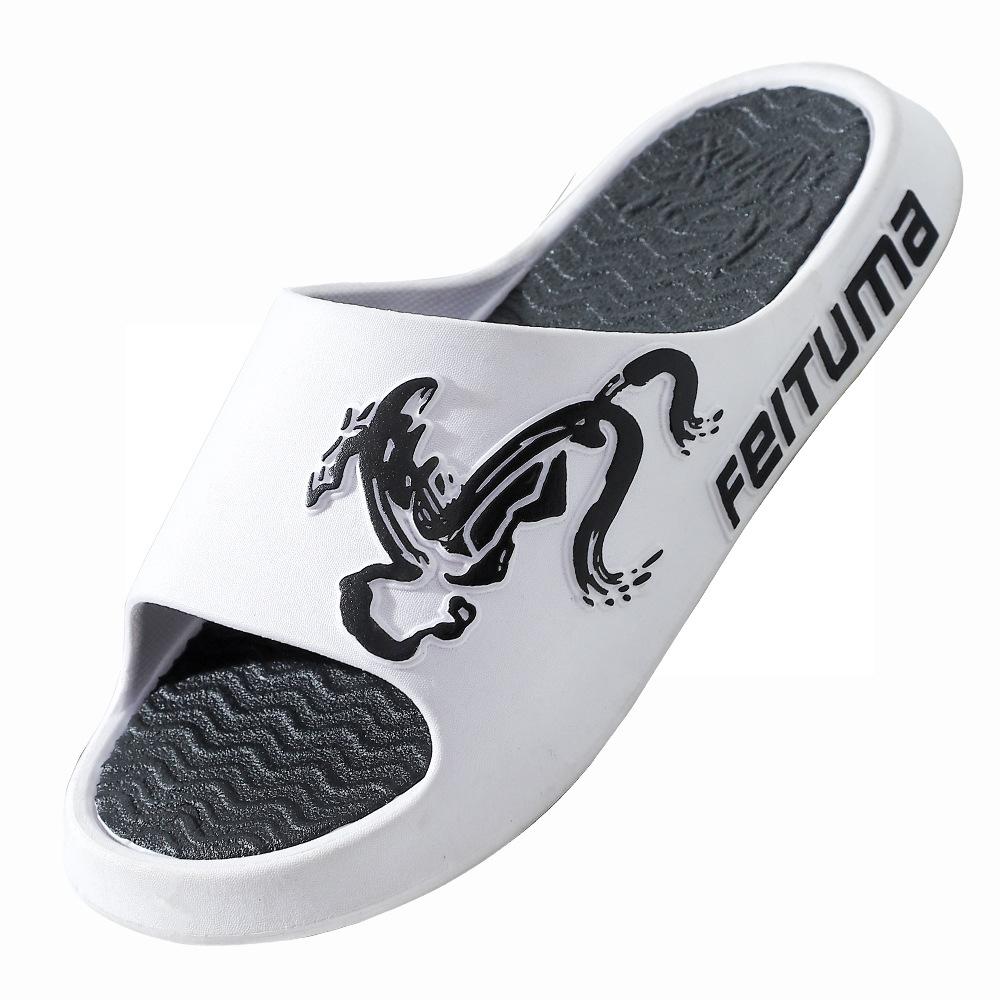 Pánské pantofle Léto Domů Venkovní Domů Koupelna Protiskluzové sandály se silnou podrážkou odolné proti opotřebení