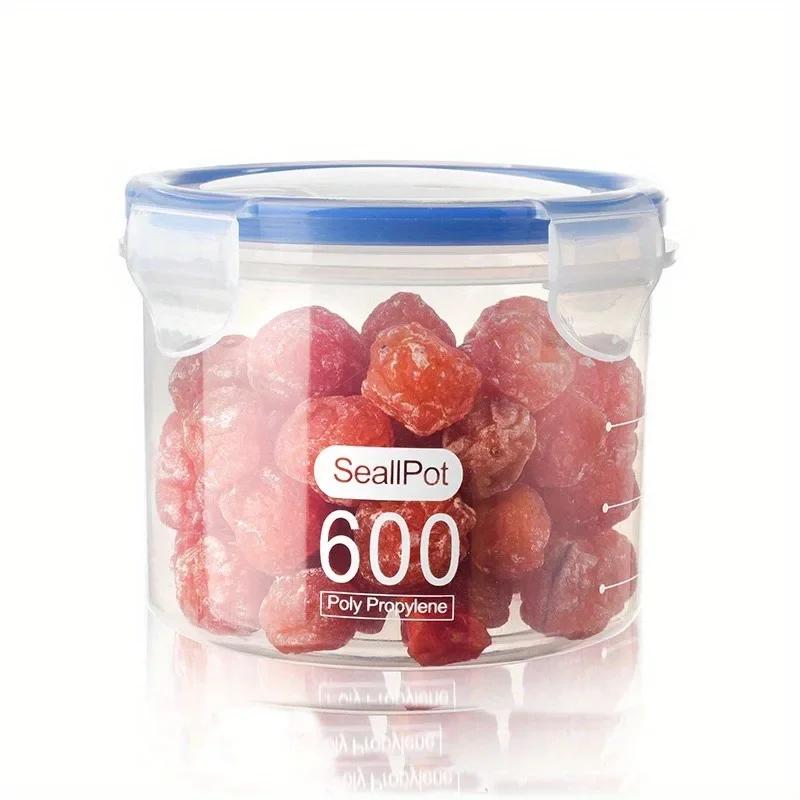 1pc Grain Storage Tank Plastic Grain Storage Box Food Storage Jar Airtight Tank Container Home Kitchen Organizer