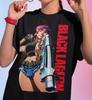 Black Lagoon Revy Unisex Anime T-shirt, Black Lagoon Skjorta, Revy Skjorta, Anime Estetisk Skjorta, Cool Anime T-shirt, Anime Present Till Honom/Henne