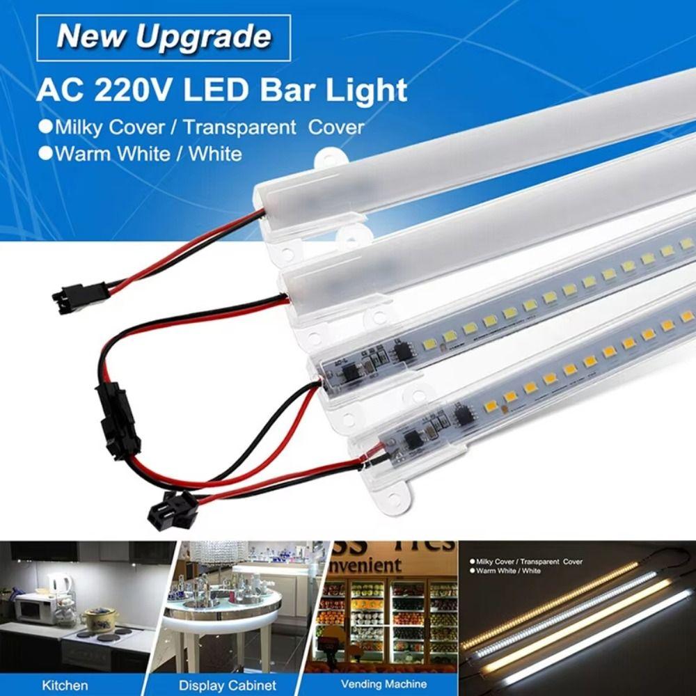 New 30/40cm LED Rigid Light Strip 72 LEDs High Brightness LED Clip-on Light Strips Energy Saving LED Strips