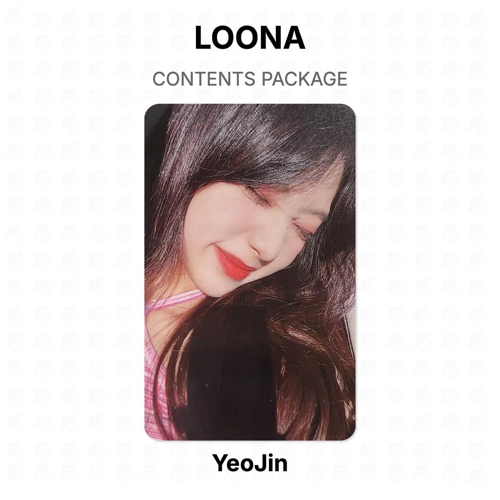LOONA CONTENTS PACKAGE Official Photocard