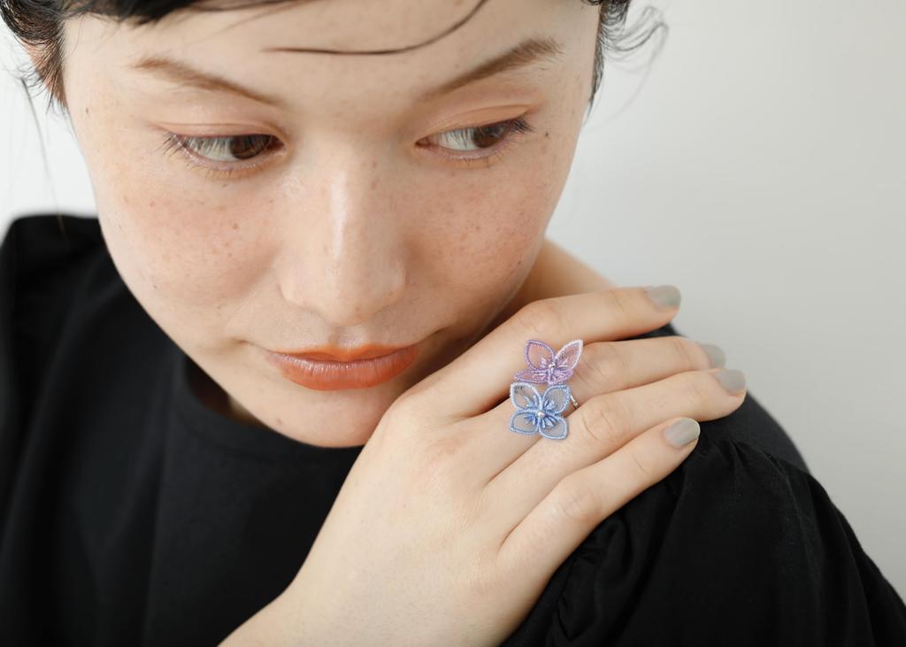 Embroidery artist organza embroidery accessories Boutique Series Kana's (Lady no. 8549)