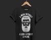 A Man Without A Beard Funny T-Shirt, Bearded Vintage Cool Beard Costume Gift, Long Beards Man Mustache, Boyfriend Dad, Birthday Present,