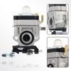 Motorrad Motorsense 11mm 15mm Vergaser Set 40cc- 49cc 2-Takt Miniroller ATV Freischneider Rasentrimmer Motor Ersatzteile