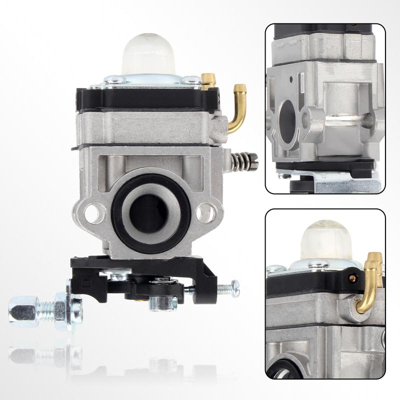 Motorrad Motorsense 11mm 15mm Vergaser Set 40cc- 49cc 2-Takt Miniroller ATV Freischneider Rasentrimmer Motor Ersatzteile