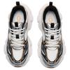 MLB New York Yankees Scarpe da Ginnastica Basse Comode Antiscivolo Resistenti Unisex Platino 3ASHWD15N-50GOL