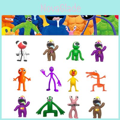Roblox Rainbow Friends Figurka Zabawka Model Trwały Kolorowy Ozdoba na Tort Ornament na Prezenty Świąteczne dla Dzieci