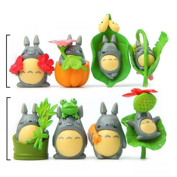 

Totoro Pvc Collectible Figure Set With Interactive Design For Kids And Collectors Pumpkin