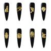 10PCS Alloy Nail Charms Egyptian Pharaoh Nail Art Decorations Cleopatra Nail Art Charms for Nail Art Design Acrylic Nail