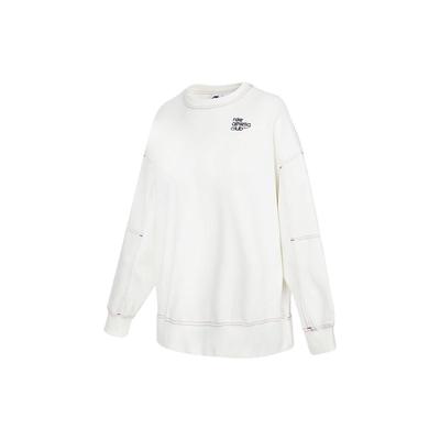 Odzież sportowa Bluza dresowa Athletic Club Fleece Damskie Top Biały DQ9146-133