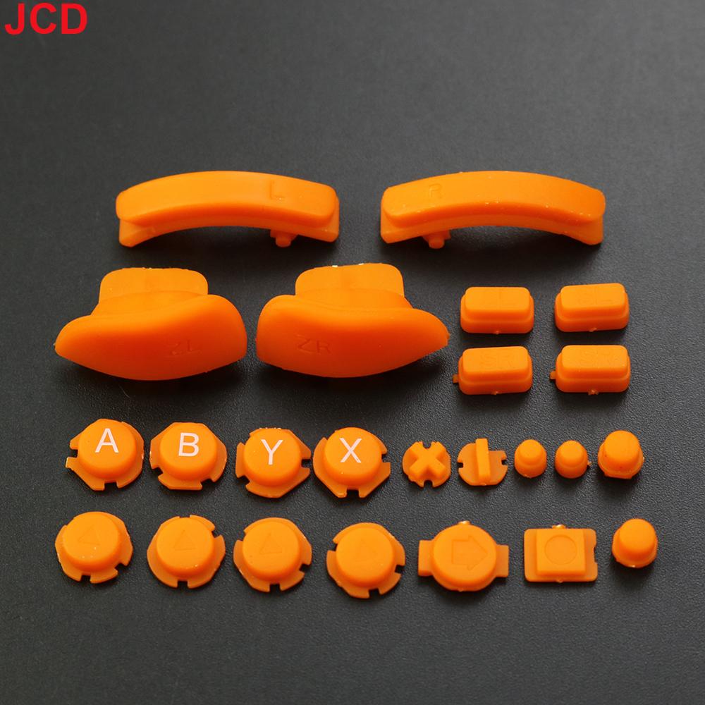 JCD 1Set Replacement ABXY Direction Keys SR SL L R ZR ZL Trigger Full Set Buttons For Switch NS NX Joy-Con