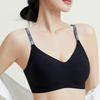 Women's Liquid Foundation Lift Underwear, Seamless Small Chest, Gathered Letters, Shoulder Belt Bra