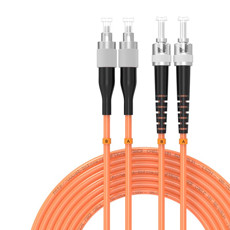 EB-LINK Engineering Telecom-Grade OM2 Duplex Fiber Optic Patch Cable