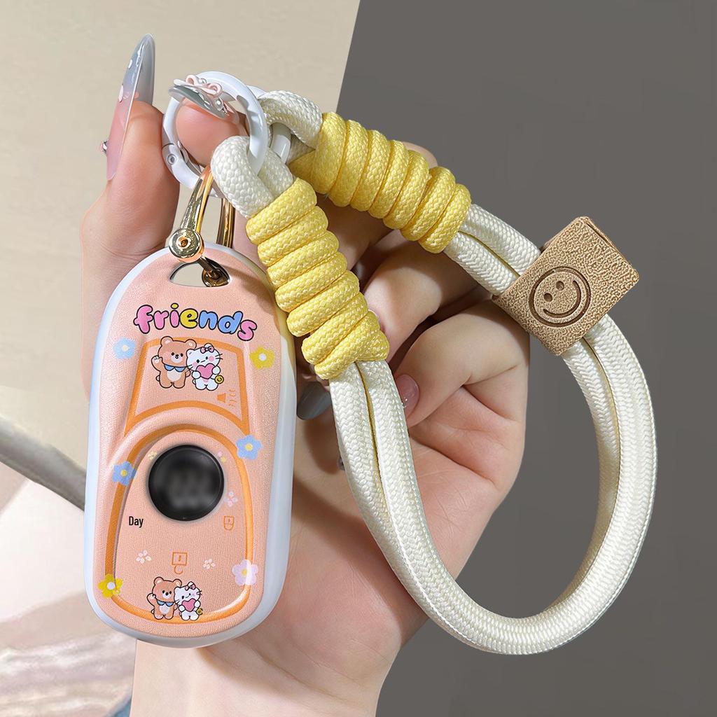 Universal Cartoon Key Case for All Buick Models: Excelle, Verano, GL8 - Bear Design