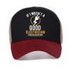If I Wasn't A Good Electrician I'd Be Dead print baseball cap By Now Funny Electrician Gift  Electrician Work Retired mesh hat