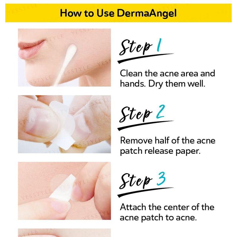 DermaAngel - Náplasti na akné pro denní použití 24 ks