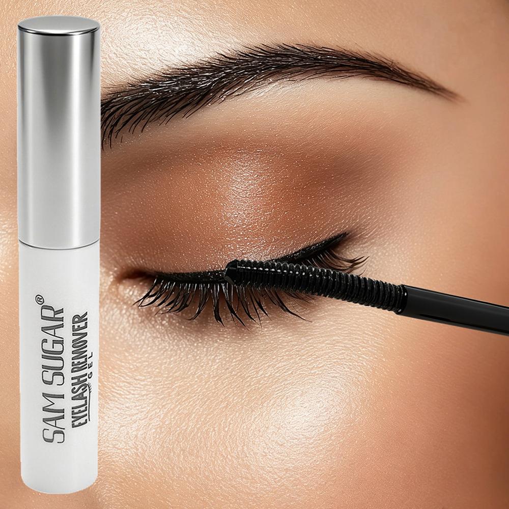 Escova Espiral Gel Removedor de Extensão de Cílios Não Irritante Sem Álcool Dissolve Rapidamente Cola de Cílios Removedor de Maquiagem para Olhos Suave para Cílios Postiços